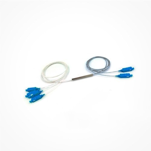 Quality FTTX Network Fiber Optic Splitter 2X642 Customized Fiber Length Low Insertion Loss wholesale