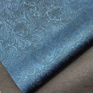 Pvc Flower Pattern Artificial Synthetic Leather Wallet Box Shoes Ntoebook Faux