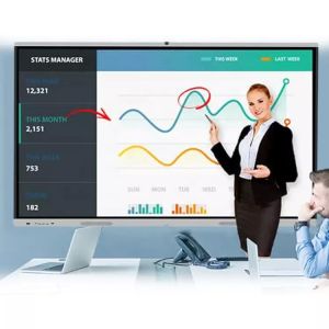 85 Inch 4k Lcd Smart Interactive Whiteboard For School