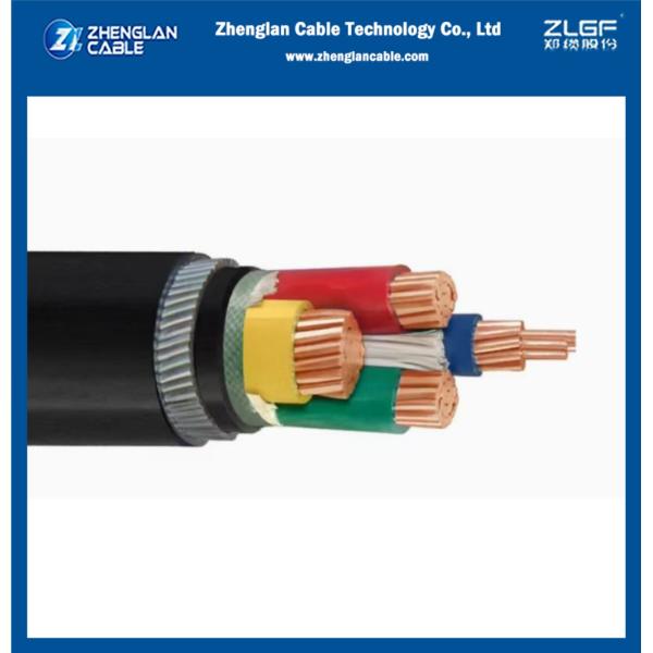 Quality 0.6/1kv CU/XLPE/SWA/PVC LV Power Cable Undergroud Cable XLPE Insulated Steel Wire Armored 4x70sqmm IEC60502-1 wholesale