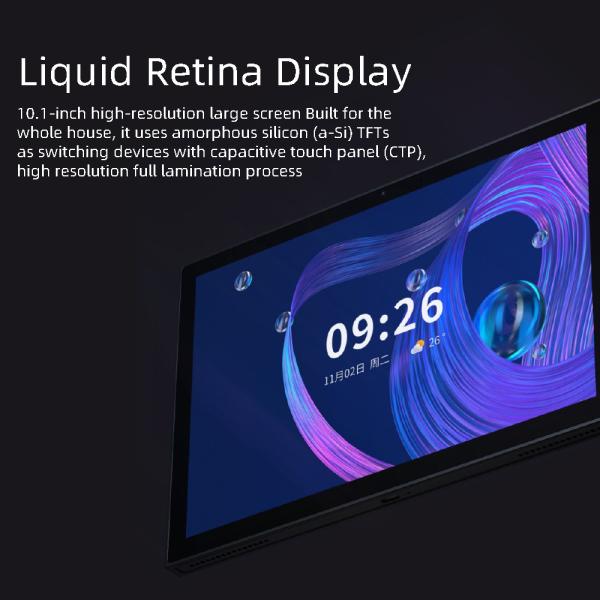 10inch Wifi Smart Home Touch Screen Panel Multiple Protocols Wireless Remote