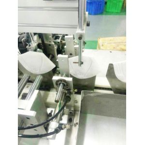Hot sale automatic non-woven folding mask making machine
