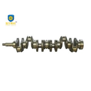 China Forged Steel Diesel Engine Crankshaft 3432010011 For  S6KT Abrasion Resistant on sale