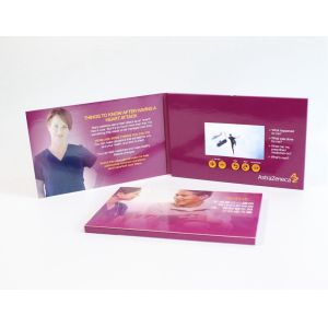 4G / 8G promotional handmade LCD Video Card with touch screen , USB port