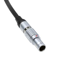 Alvin's Cables Smart D-tap to 2 Pin Male Braided Power Cable for Teradek|SmallHD