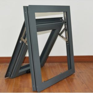 European Style Custom Aluminium Commercial Awning Windows with Heat Insulation
