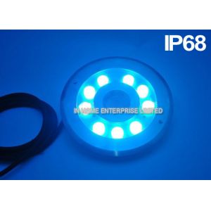 Warm White 24V LED Underwater Light , LED Underwater Pond Lights