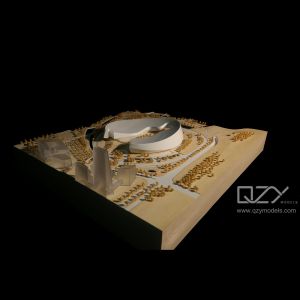 1:1000 Scale Architectural Model of Tencent Conference Center - Conceptual