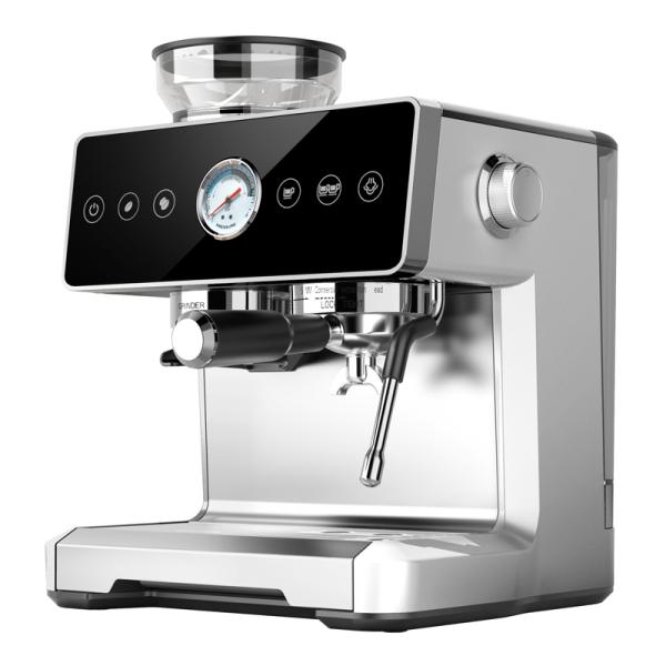 Quality Anbolife Full Function Espresso Coffee Machines 20bar Powerful Pressure Pump Latte Cappuccino Digital Control Coffee Machine wholesale