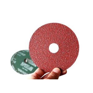 Cheap 100mm Aluminum Oxide Resin Fiber Sanding Discs For Angle Grinder Start from Grit 24 for sale