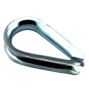 China Hot Dip Galvanized G-411 Thimble For Standard Custom Stainless Steel Wire Rope on sale