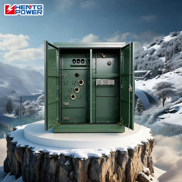 Quality Compact and Safe Three-phase Pad-mounted Transformer Customizable for Outdoor and Indoor Installation wholesale