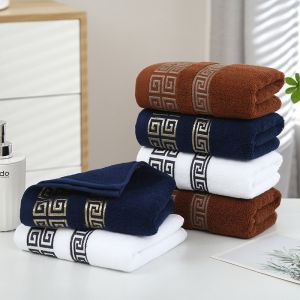 Custom Luxury Hotel Microfiber Towel Set with Thick Super Soft Bathroom Bath 100% Cotton