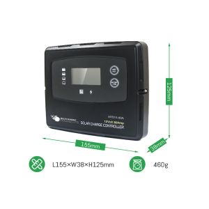IP65 Smart Digital PWM Solar Charge Controller with Overcharge Protection for