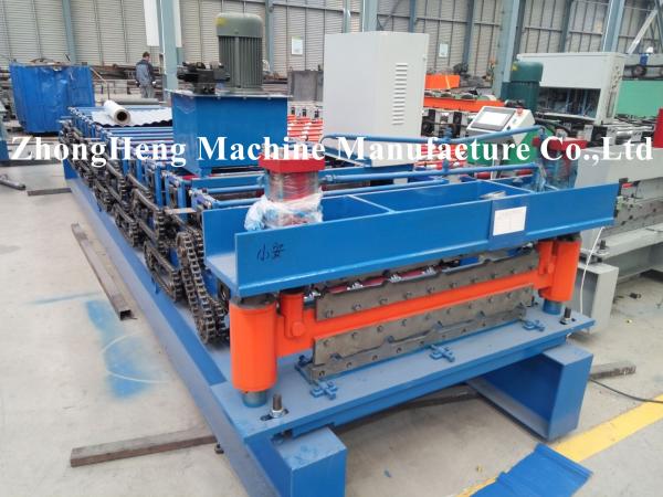Quality 101 R Model Roofing Sheet Roll Forming Machine With 15 Stations Forming Rollers wholesale