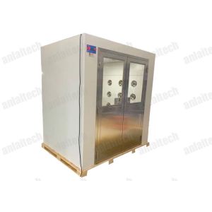 China 0.3μM 2100mm Height 4 Filters Air Showers Double Doors Interlock 25m/S on sale