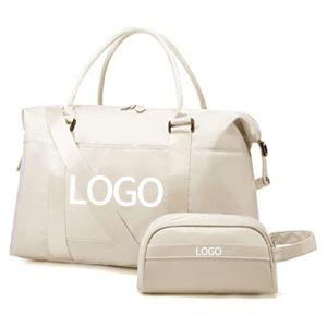 Customized Waterproof Travel Duffel Bag Set with Toiletry Carry On Weekender