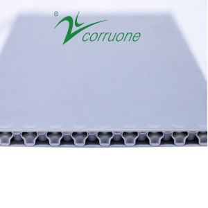 250GSM 6mm PP Honeycomb Sheet White Plastic Sandwich Boards
