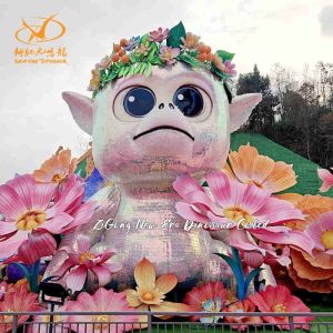 Themed Chinese Traditional Lantern Customized Light Show Handcrafted Lantern