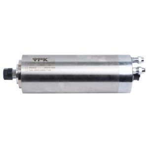 24000 Operating Speed 1.5kw Water Cooled Spindle VFD Water Pump 80mm Bracket for