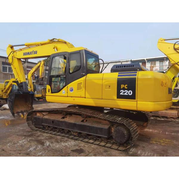 Surplus Backhoe Used Komatsu PC220 Excavator Crawler Type