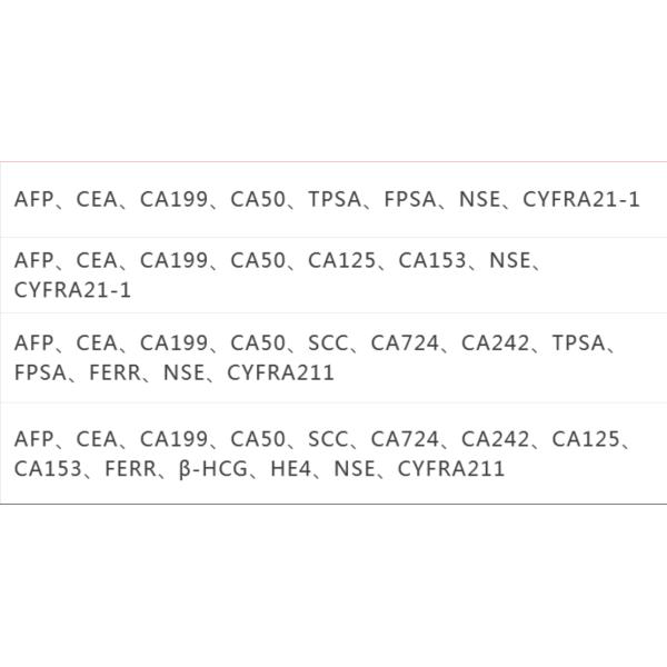 Tumor Marker CA125 Carbohydrate Antigen 125 for Fully Automatic Immunoassay Analyzer IVD Reagents 100T/box,24T/box