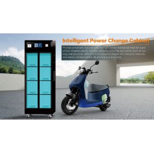 8 Slot Power Swap Stations Lithium Ion Battery Swapping Station