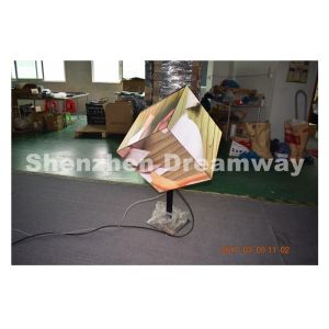 Special Cube hd Indoor Full Color led display advertising PH2.5 480 by 480 mm