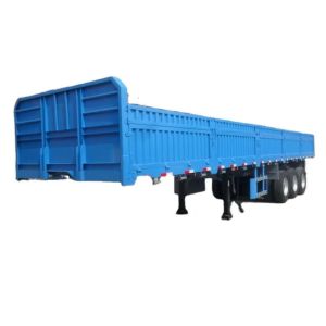 Detachable Sidewall Semi Trailer with 2''/3.5'' Bolt Type Kin Pin and 50000KG