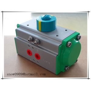 double action rack and pinion rotary actuator pneumatic control