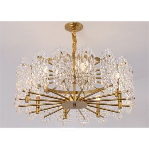 Cheap 90V JYL-DF-9009 Dia 80cm Postmodern Luxury Crystal Pendant Lamp for sale