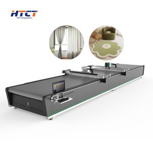 Computerized Yoga Coir Mat Manufacturing Machine Mat Cutter Carpet Cutting