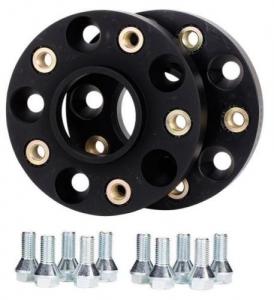 Black Hubcentric Car Wheel Spacers 5x130 Pcd Adapters For Porsche Cayman