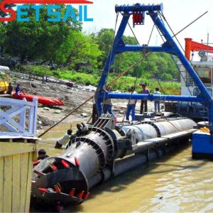 5mm-20mm Front Plate Cutter Suction Dredge Machine for River and Lake Dredge