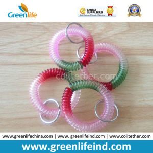Plastic Safe Holder String Customized Colors Wrist Strap Cord