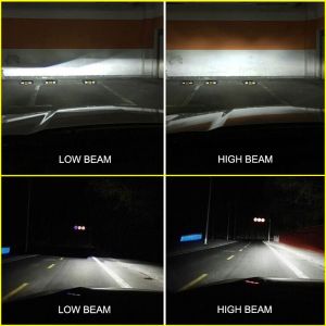 All In One Automobiles 2pcs Car Headlights H4 Led Light Bulbs H1 H3 H7 9005 9006