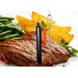 Deformable 2 In 1 Meat Bluetooth Thermometer Handheld Electronic With Magnet