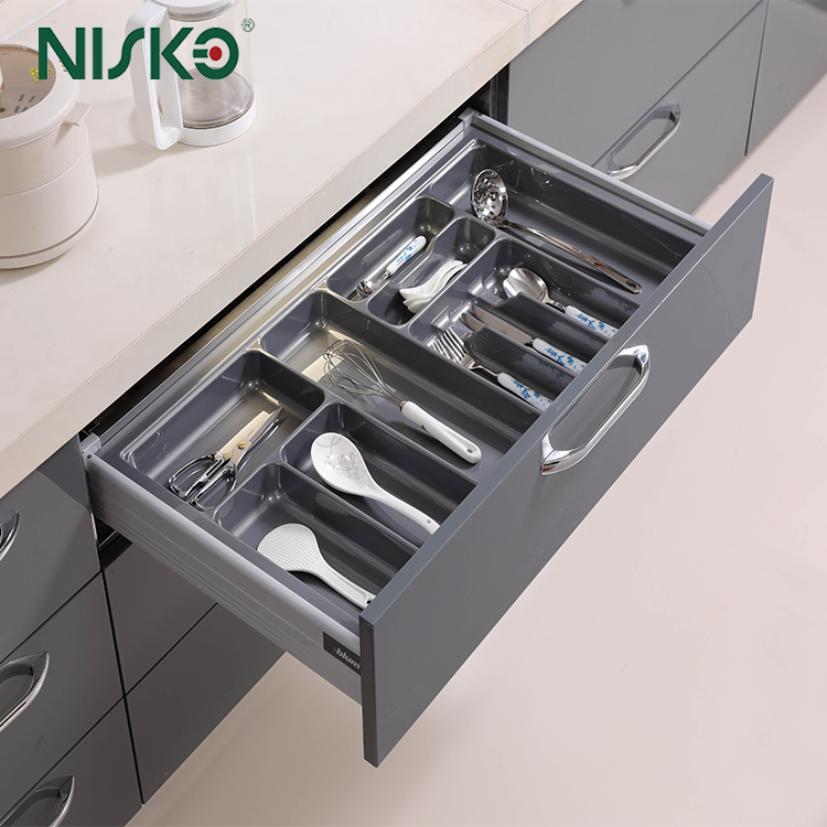 Kitchen Silverware Storage Cutlery Tray Box Utensil Drawer Insert For Forks