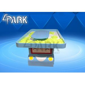 Flashing Beach Play Plastic Cartoon Car Sand Table Amusement Game Machines