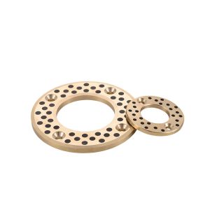 China Selflube Bronze Washer Oilless With Graphite Insert on sale