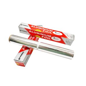 China Soft Temper Custom Logo Aluminium Foil Roll for Oven Baking/BBQ in Customized Length on sale