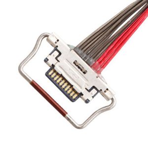 A 10-Pin LVDS Micro Coaxial Cable With A Length Of 150mm, I-PEX Connector With 0
