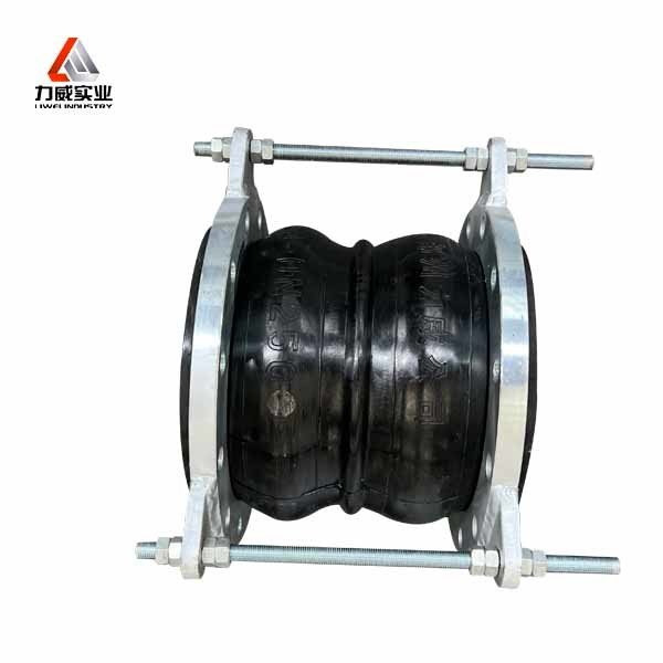 Customization Double Sphere Flexible Rubber Joint With Vibration Absorption And