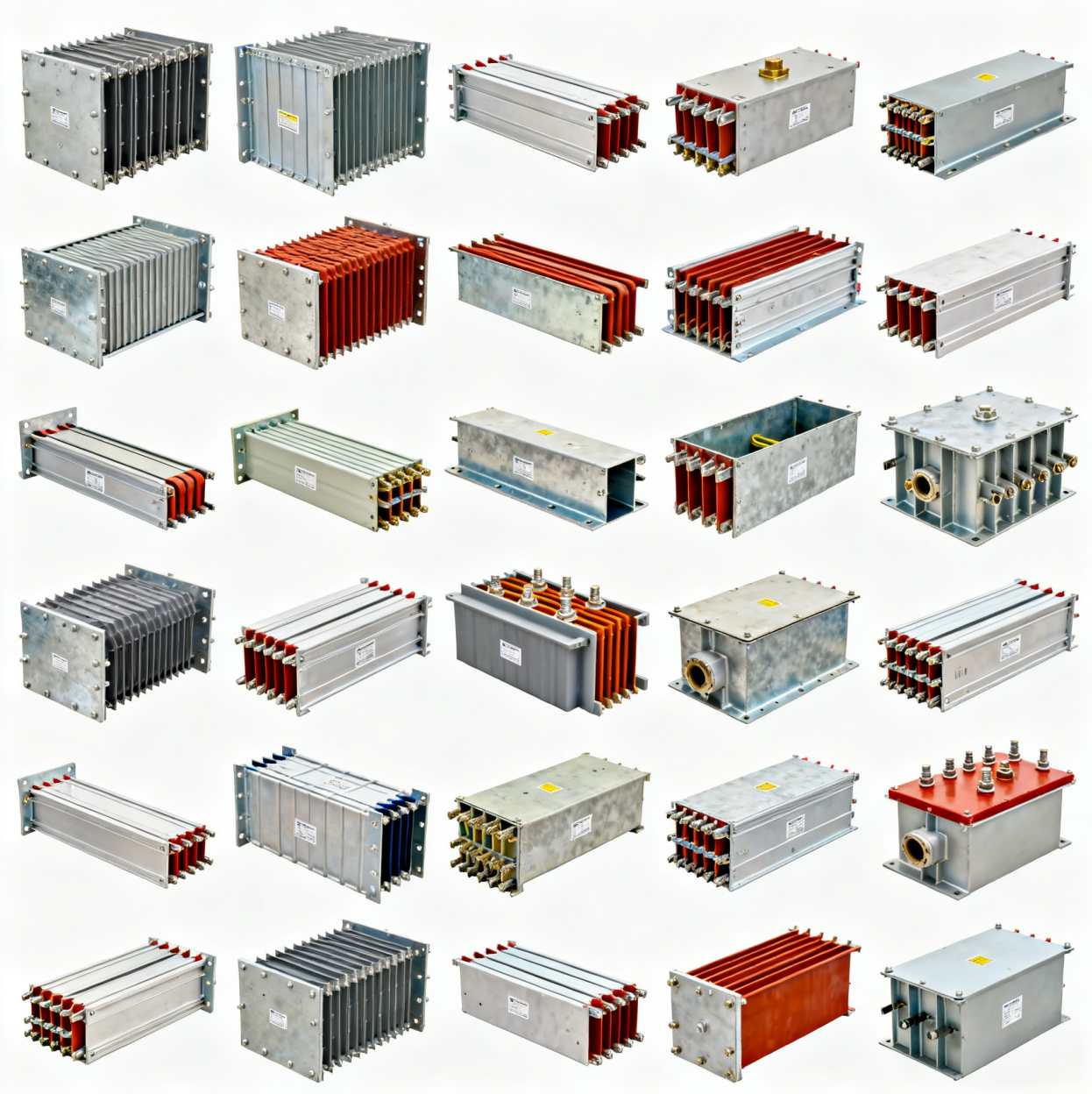 100A To 4000A Plug In Busduct High Voltage Enclosed Bus Duct Electrical