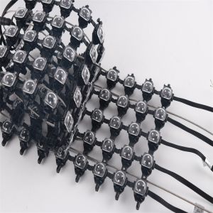 P62.5 Pixel Pitch Flexible LED Curtain Display Net Screen for Outdoor Advertisin