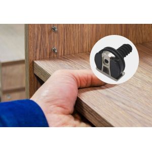 Concealed Metal Shelf Pegs High Durability For Flat Packed Furniture