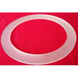 Machined quartz glass transparent plate or Quartz ring and Curved glass window