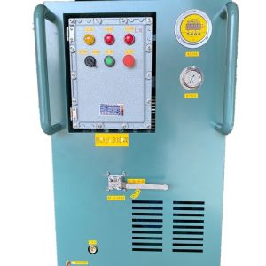 China ATEX 4HP Refrigerant Recovery Unit Explosion Proof Vapor Recovery Recharge Machine Air Conditioning AC Charging Machine on sale