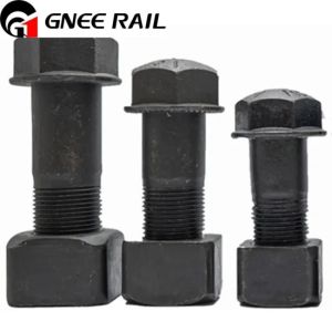 Cheap High Performance Button Head Oval Neck Fish Bolts For Rail Fasteners System for sale