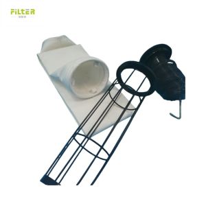 550GSM Nomex Polyester with PTFE Membrane Filter Sleeves with SS304 Snapband